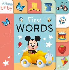 Disney Baby: First Words цена и информация | Книги для самых маленьких | pigu.lt