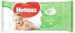 Drėgnos servetėlės HUGGIES Natural Care 56vnt.