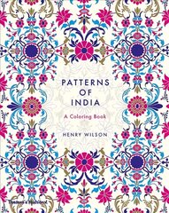 Patterns of India: A Colouring Book цена и информация | Книги о питании и здоровом образе жизни | pigu.lt