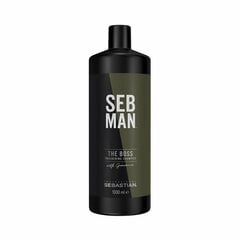 Шампунь для густых волос Seb Man The Boss 1 L цена и информация | Шампуни | pigu.lt