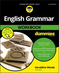 English Grammar Workbook For Dummies, 3rd Edition with Online Practice 3rd Edition цена и информация | Пособия по изучению иностранных языков | pigu.lt