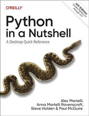 Python in a Nutshell: A Desktop Quick Reference 4th edition цена и информация | Книги по экономике | pigu.lt