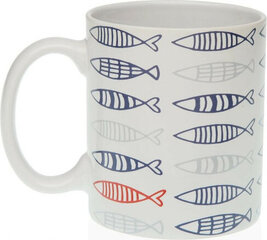 Кружка Mug Versa Fish Фарфор Керамика цена и информация | Стаканы, фужеры, кувшины | pigu.lt