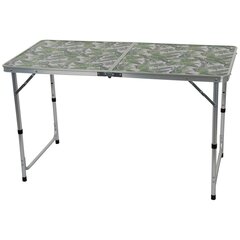 Складной стол для кемпинга Enero camp, 120x60x54,5-70см цена и информация | Туристическая мебель | pigu.lt