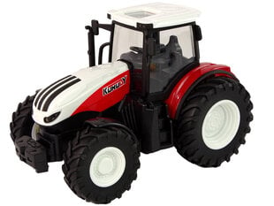 Nuotoliniu būdu valdomas žemės ūkio traktorius, raudonas kaina ir informacija | Žaislai berniukams | pigu.lt