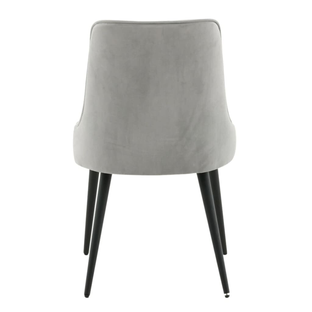 2-ių dalių valgomojo kėdžių komplektas Venture Design, pilkas цена и информация | Virtuvės ir valgomojo kėdės | pigu.lt