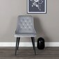 2-ių dalių valgomojo kėdžių komplektas Venture Design, pilkas цена и информация | Virtuvės ir valgomojo kėdės | pigu.lt