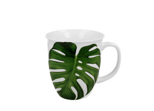 Porcelianinis puodelis Palmių lapai, 650 ml kaina ir informacija | Originalūs puodeliai | pigu.lt
