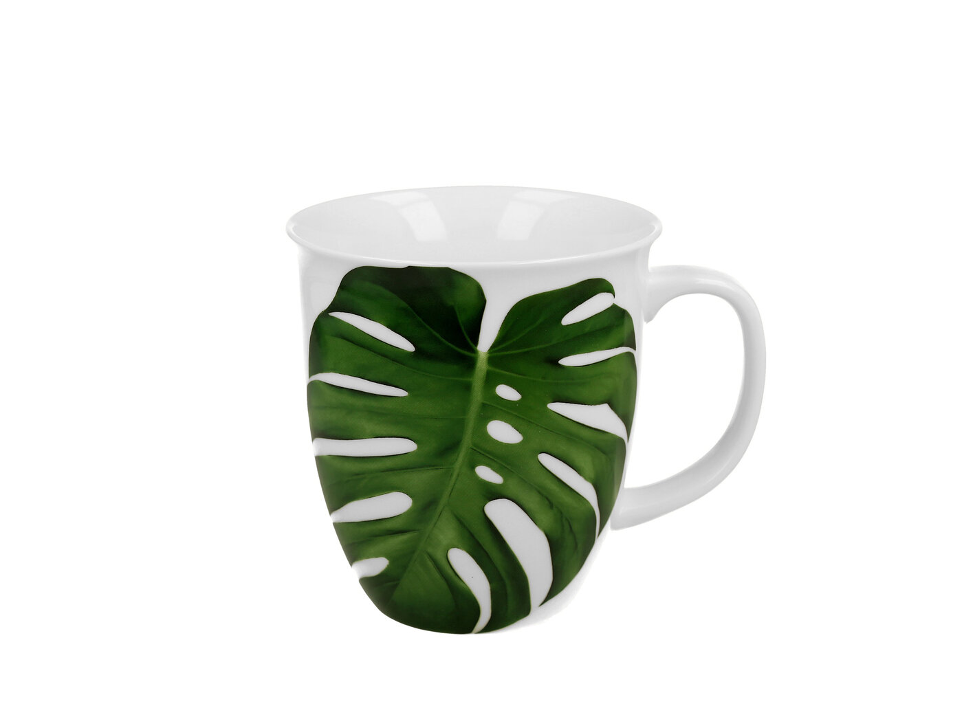 Porcelianinis puodelis Palmių lapai, 650 ml цена и информация | Originalūs puodeliai | pigu.lt