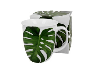 Фарфоровая чашка Пальмовые листья, 650 мл цена и информация | Оригинальные кружки | pigu.lt