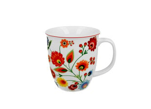 Фарфоровая чашка Цветы, 650 мл цена и информация | Оригинальные кружки | pigu.lt