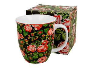 Porcelianinis puodelis Rožės, 650 ml kaina ir informacija | Originalūs puodeliai | pigu.lt