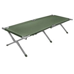 Sulankstoma lova MIL-TEC Olive, 210 x 70 x 42 cm цена и информация | Туристическая мебель | pigu.lt