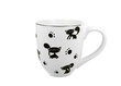 Porcelianinis puodelis XXL Juodos katės, 900 ml kaina ir informacija | Originalūs puodeliai | pigu.lt