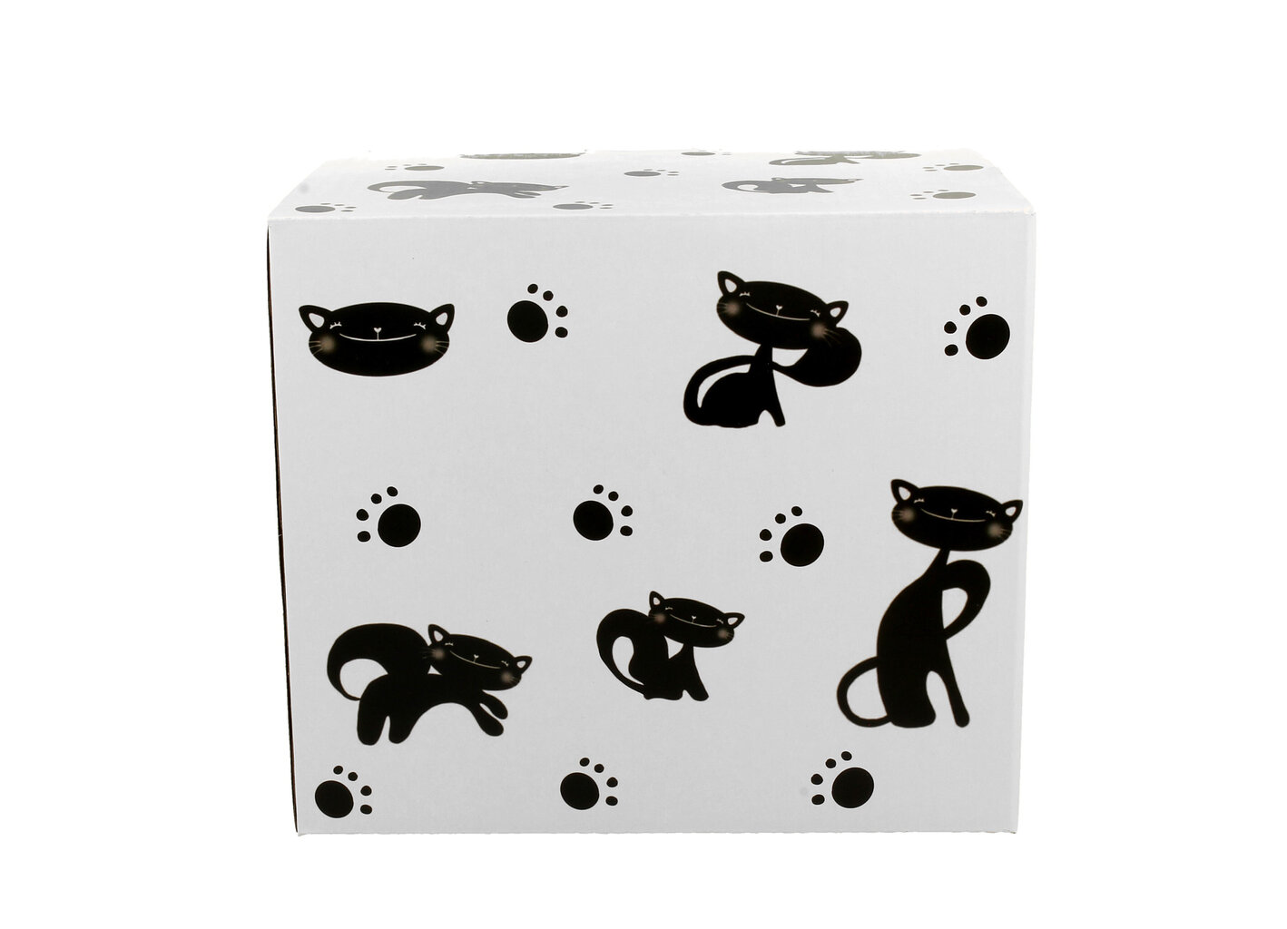 Porcelianinis puodelis XXL Juodos katės, 900 ml kaina ir informacija | Originalūs puodeliai | pigu.lt