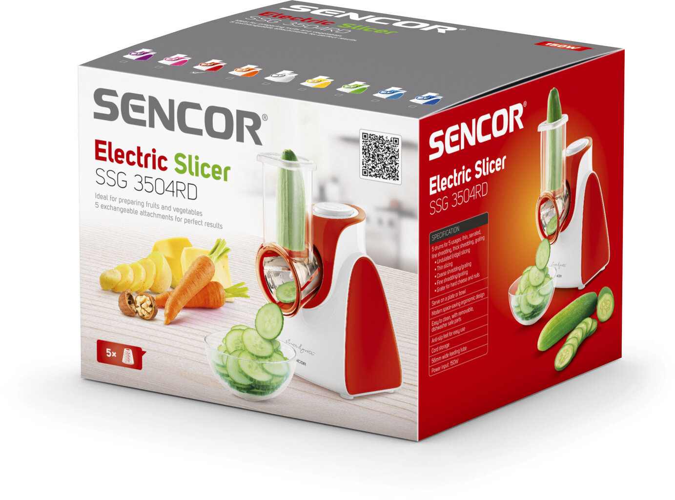 Sencor SSG 3504RD kaina ir informacija | Pjaustyklės, peilių galąstuvai | pigu.lt