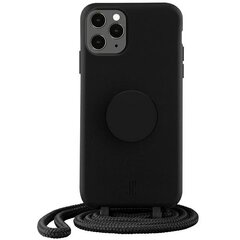 Etui JE PopGrip iPhone 11 Pro 5,8" czarny|black 30048 (Just Elegance) цена и информация | Чехлы для телефонов | pigu.lt