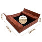 Uždaroma medinė smėlio dėžė Piccolo su agrotekstile ir tentu, 120cm kaina ir informacija | Smėlio dėžės, smėlis | pigu.lt