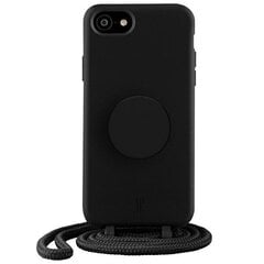 Etui JE PopGrip iPhone 7|8|SE 2020|2022 czarny|black 30007 (Just Elegance) цена и информация | Чехлы для телефонов | pigu.lt