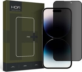 Защитное стекло Hofi Anti Spy Glass Pro+ Privacy iPhone 14 Pro Max цена и информация | Google Pixel 3a - 3mk FlexibleGlass Lite™ защитная пленка для экрана | pigu.lt