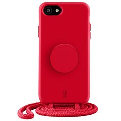 Etui JE PopGrip iPhone 7|8|SE 2020|2022 czerwony|cyber red 30009 (Just Elegance) цена и информация | Чехлы для телефонов | pigu.lt