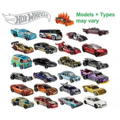 Литые автомобили Hot Wheels, упаковка из 20 машин цена и информация | Игрушки для мальчиков | pigu.lt