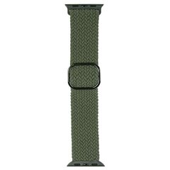 Beline pasek Apple Watch Textile 42|44|45|49mm zielony |green цена и информация | Аксессуары для смарт-часов и браслетов | pigu.lt