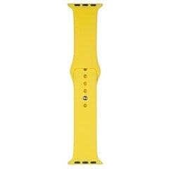 Beline pasek Apple Watch Silicone 42|44|45|49mm żółty |yellow цена и информация | Аксессуары для смарт-часов и браслетов | pigu.lt