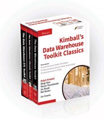 Kimball's Data Warehouse Toolkit Classics:The Data Warehouse Toolkit,3rd Edition;The Data Warehouse Lifecycle Toolkit,2nd Edition;The Data Warehouse E: 3 Volume Set kaina ir informacija | Ekonomikos knygos | pigu.lt