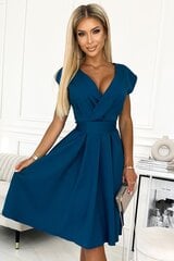Вечернее платье женское Numoco, синее цена и информация | Платья | pigu.lt