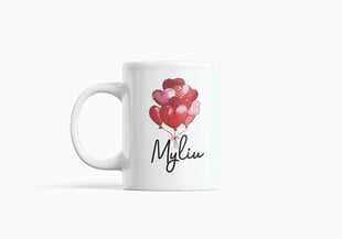 Standartinis puodelis Myliu, baltas kaina ir informacija | Originalūs puodeliai | pigu.lt