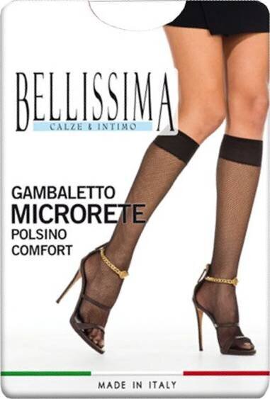 Puskojinės moterims Bellissima Microrete miele, smėlio spalvos kaina ir informacija | Moteriškos kojinės | pigu.lt
