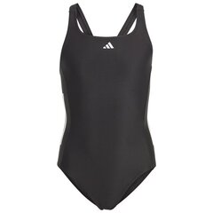 Adidas maudymosi kostiumėlis mergaitėms IC4730, juodas kaina ir informacija | Maudymukai mergaitėms | pigu.lt