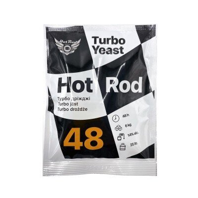 Turbo mielės Hot Rod 48, 146 g x 5 vnt. kaina ir informacija | Priedai maistui ruošti | pigu.lt