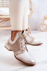 Laisvalaikio batai moterims Maciejka, smėlio spalvos цена и информация | Женские сапоги | pigu.lt