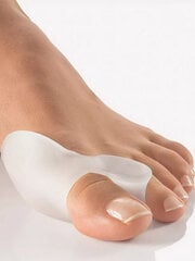 Гелевые накладки на большой палец ноги с защитой косточки, шишки, мозоли, 2 шт. цена и информация | Ортезы и бандажи | pigu.lt