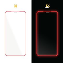 Fluo Glass защитное стекло Iphone 11 Pro 5,8" красный цена и информация | Защитные пленки для телефонов | pigu.lt