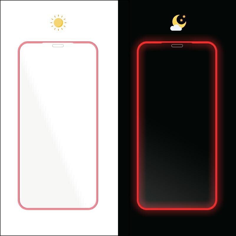 Apsauginis stiklas Fluo Glass skirtas iPhone XS Max kaina ir informacija | Apsauginės plėvelės telefonams | pigu.lt