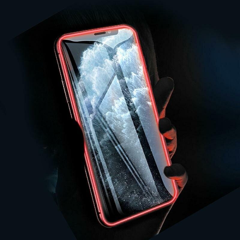 Apsauginis stiklas Fluo Glass skirtas iPhone XS Max kaina ir informacija | Apsauginės plėvelės telefonams | pigu.lt