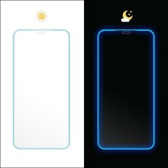 Fluo Glass защитное стекло Iphone 12 Mini 5,4" красный цена и информация | Защитные пленки для телефонов | pigu.lt