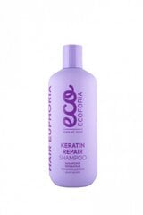 ECOFORIA Кератиновый шампунь для волос, 400мл цена и информация | Шампуни | pigu.lt