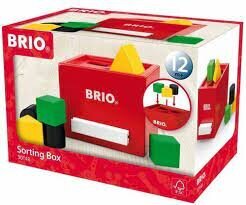 Игра в деревянные кубики Brio, красная цена и информация | Brio Товары для детей и младенцев | pigu.lt