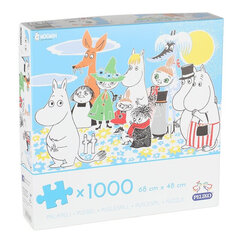 Пазл с Муми-троллями Peliko Moomin, 1000 д. цена и информация | Пазлы | pigu.lt