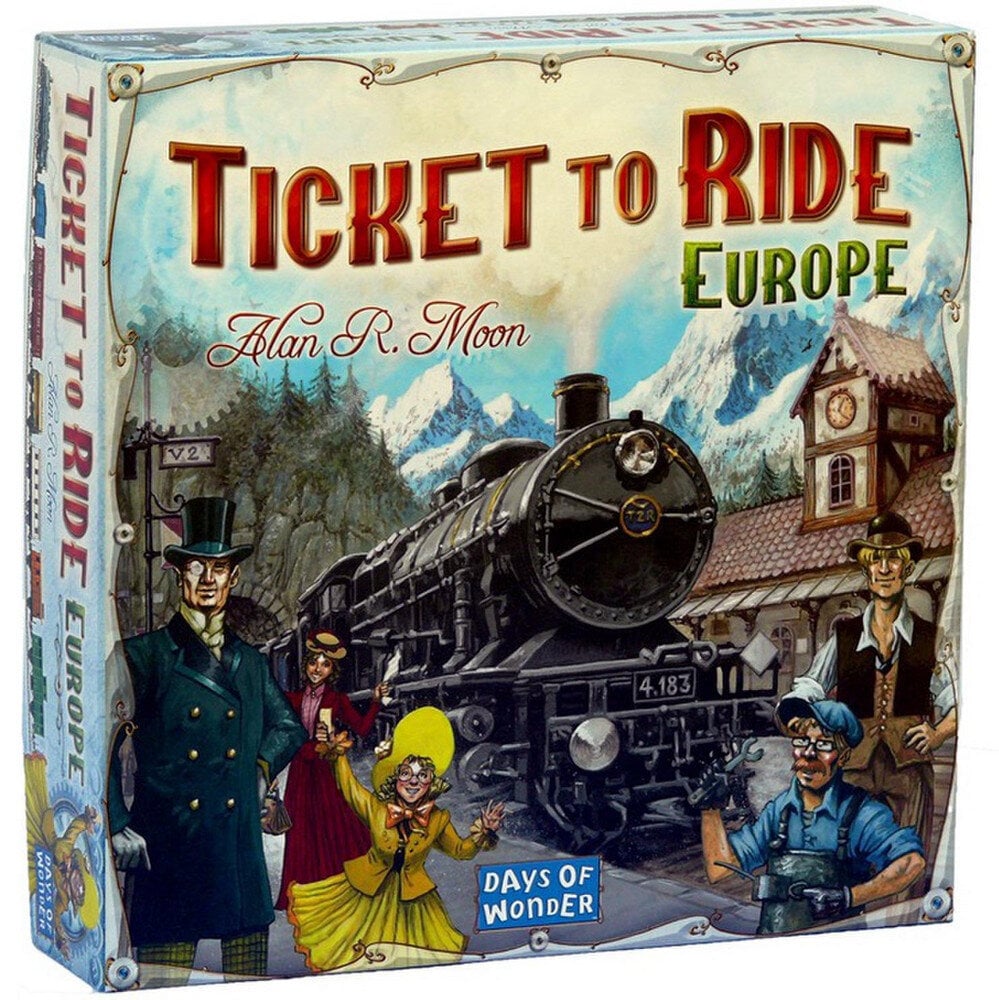 Stalo žaidimas Days of Wonder Ticket To Ride Europe, FIN kaina ir informacija | Stalo žaidimai, galvosūkiai | pigu.lt