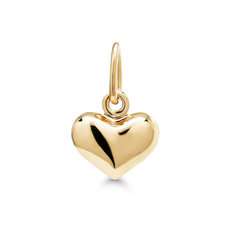 Золотой кулон кулон сердце 8мм цена и информация | Украшения на шею | pigu.lt