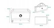 Kelioninė sulankstoma lovelė kūdikiams iki 3 metų kaina ir informacija | Saugos varteliai, apsaugos | pigu.lt