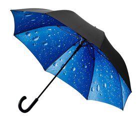 Aвтоматический зонт XXL для мужчин, черный цена и информация | Мужские зонты | pigu.lt