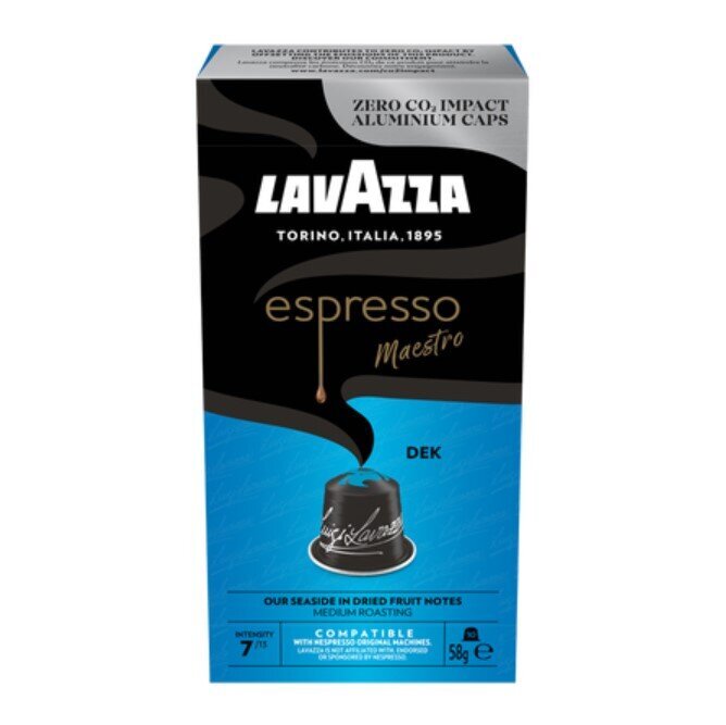 Lavazza kavos kapsulės Espresso Decaffeinato, 10 vnt. kaina ir informacija | Kava, kakava | pigu.lt