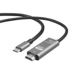 USB-C to HDMI UltraHD 4K@60Hz Cable 1.8m цена и информация | Кабели и провода | pigu.lt