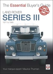 Land Rover Series III: The Essential Buyer's Guide цена и информация | Путеводители, путешествия | pigu.lt
